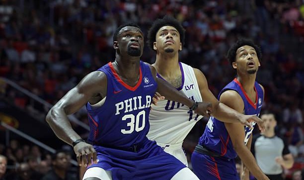 76人内线新星夏联首秀表现抢眼，他的能力看起来远超出这个级别？