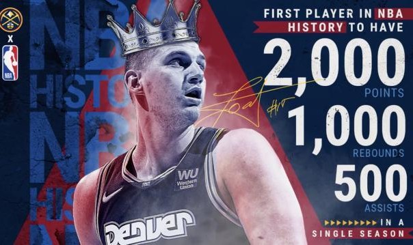 乐鱼vip 注册-约基奇单季里程碑前无古人 竞逐MVP他愿顺其自然